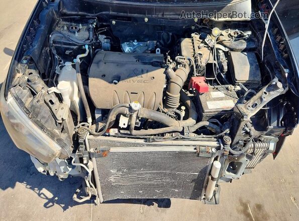 JA4AP3AU3JU018922 2018 MITSUBISHI OUTLANDER Black Շարժիչի բաժամունքի տեսք