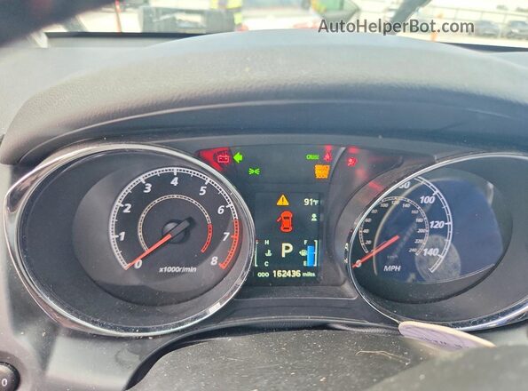 JA4AP3AU4JZ022867 2018 MITSUBISHI OUTLANDER Blue Սարքավորումների վահանակի տեսք