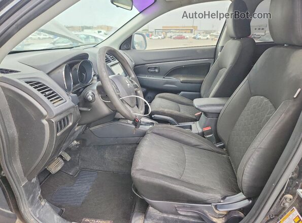 JA4AP3AU6LU027665 2020 MITSUBISHI OUTLANDER Black Front interior view