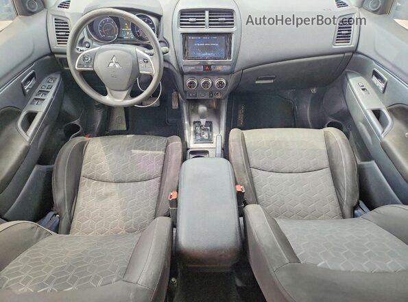JA4AP3AU6LU027665 2020 MITSUBISHI OUTLANDER Black Dashboard view