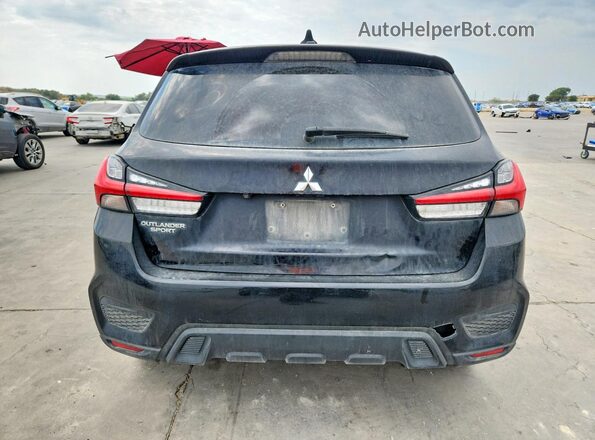 JA4AP3AU6LU027665 2020 MITSUBISHI OUTLANDER Black Rear view