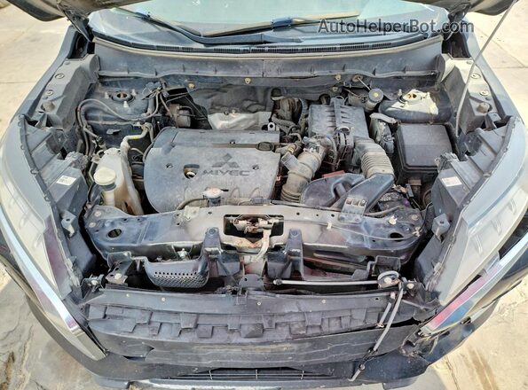JA4AP3AU6LU027665 2020 MITSUBISHI OUTLANDER Black Engine compartment view
