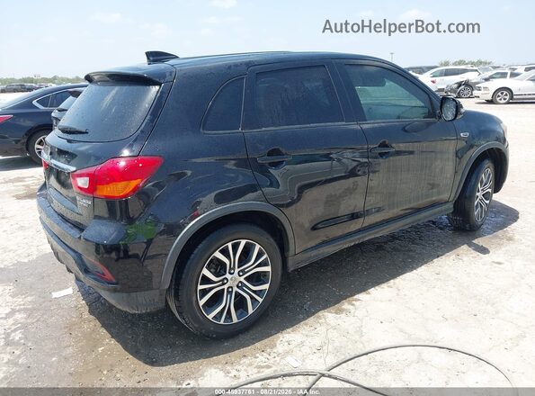 JA4AP3AU9JZ008611 2018 MITSUBISHI OUTLANDER SPORT Black უკანა მარჯვენა