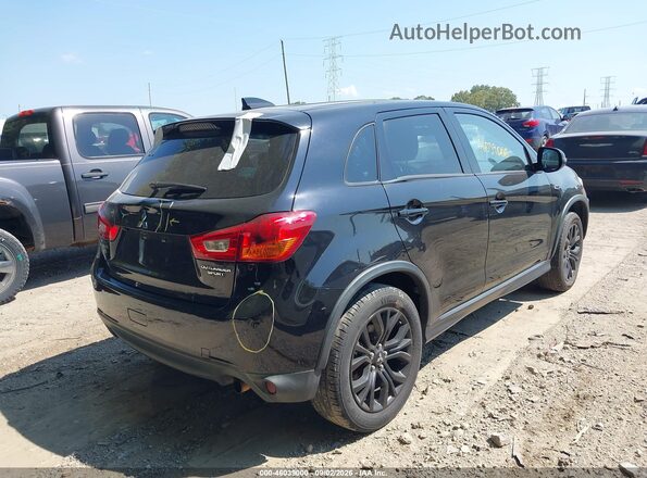 JA4AP3AUXHZ039652 2017 MITSUBISHI OUTLANDER SPORT Black უკანა მარჯვენა