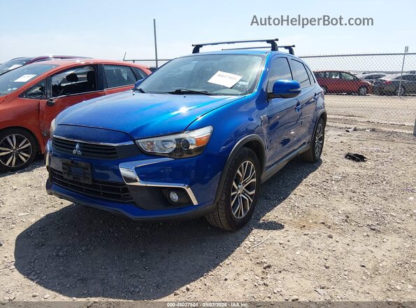 JA4AP3AW2HZ032986 2017 MITSUBISHI OUTLANDER SPORT Blue Przód lewy