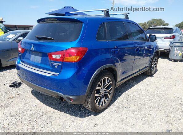 JA4AP3AW2HZ032986 2017 MITSUBISHI OUTLANDER SPORT Blue Tył prawy