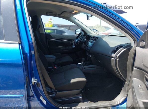 JA4AP3AW2HZ032986 2017 MITSUBISHI OUTLANDER SPORT Blue Widok wnętrza z przodu
