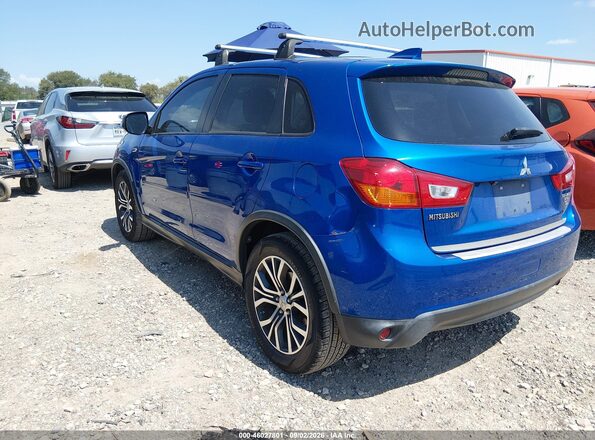 JA4AP3AW2HZ032986 2017 MITSUBISHI OUTLANDER SPORT Blue Tył lewy