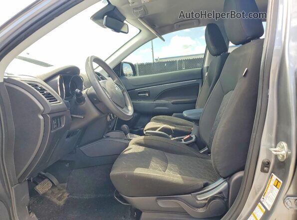 JA4APUAU5MU035831 2021 MITSUBISHI OUTLANDER Серый Вид салона спереди