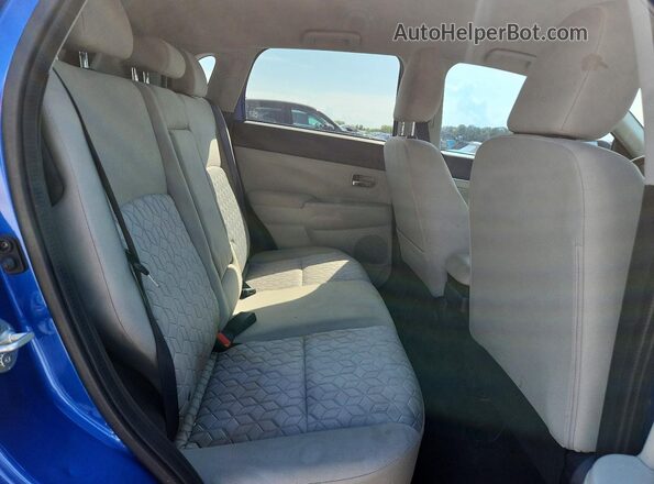 JA4APUAU9MU002198 2021 MITSUBISHI OUTLANDER Blue Rear interior view