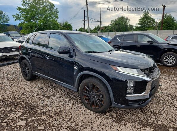 JA4APUAUXMU022203 2021 MITSUBISHI OUTLANDER Black Առջևի աջ