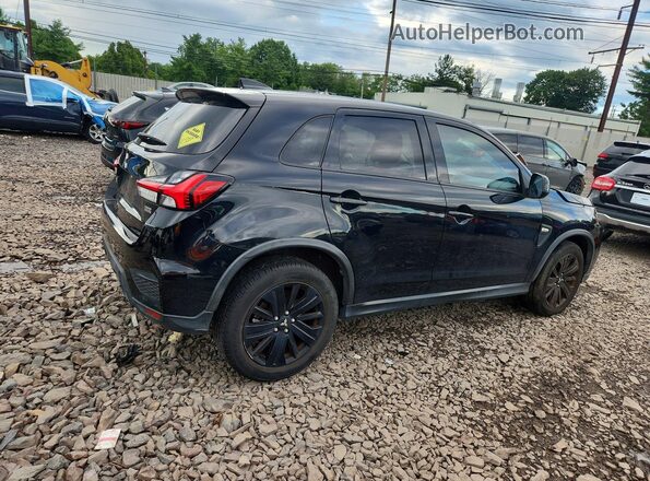 JA4APUAUXMU022203 2021 MITSUBISHI OUTLANDER Black Հետևի աջ
