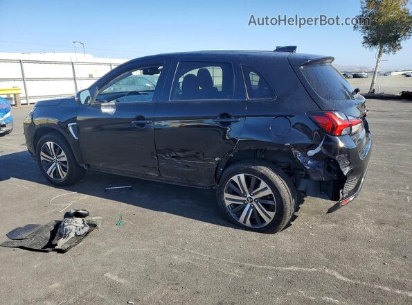 JA4APVAU0MU013631 2021 MITSUBISHI OUTLANDER Black Rear left
