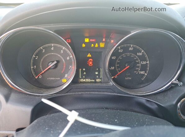 JA4APVAU0MU013631 2021 MITSUBISHI OUTLANDER Black Instrument cluster view
