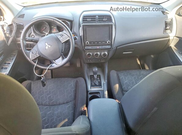 JA4APVAU0MU013631 2021 MITSUBISHI OUTLANDER Black Dashboard view