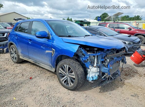JA4AR3AU8LU024020 2020 MITSUBISHI OUTLANDER Blue წინა მარჯვენა