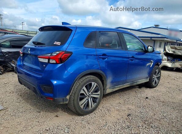 JA4AR3AU8LU024020 2020 MITSUBISHI OUTLANDER Blue უკანა მარჯვენა