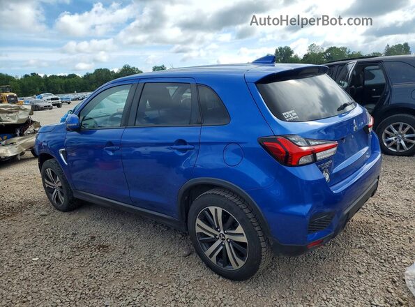 JA4AR3AU8LU024020 2020 MITSUBISHI OUTLANDER Blue უკანა მარცხენა