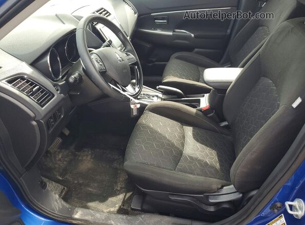 JA4AR3AU8LU024020 2020 MITSUBISHI OUTLANDER Blue წინა სალონის ხედი