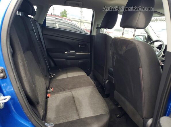 JA4AR3AU8LU024020 2020 MITSUBISHI OUTLANDER Blue უკანა სალონის ხედი