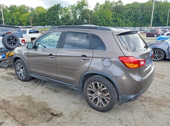 JA4AR4AW4GZ045530 2016 MITSUBISHI OUTLANDER Gray Trasero izquierdo