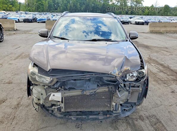 JA4AR4AW4GZ045530 2016 MITSUBISHI OUTLANDER Gray Vista frontal