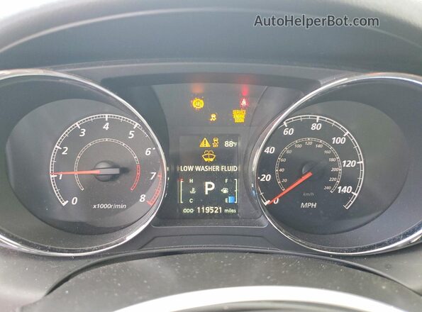 JA4AR4AW4GZ045530 2016 MITSUBISHI OUTLANDER Gray Vista del cuadro de instrumentos