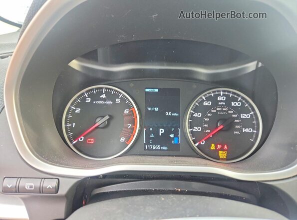 JA4AT3AA0KZ048112 2019 MITSUBISHI ECLIPSE Gray Vista del cuadro de instrumentos