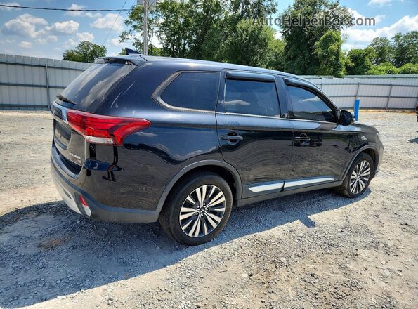 JA4AZ3A30KZ043878 2019 MITSUBISHI OUTLANDER Black Հետևի աջ