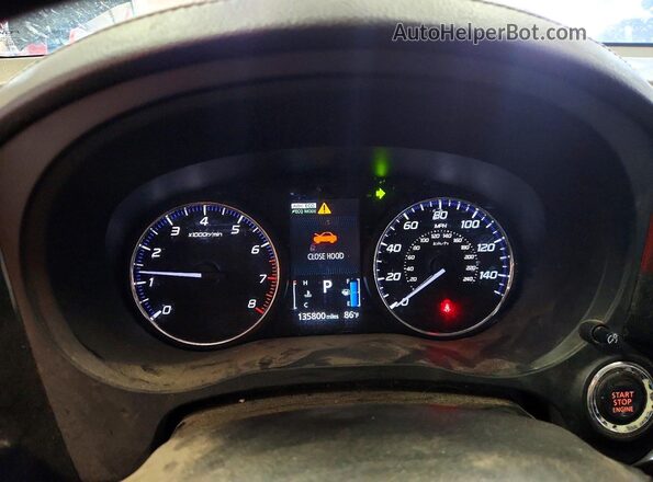 JA4AZ3A31KZ044103 2019 MITSUBISHI OUTLANDER Черный Вид щитка приборов