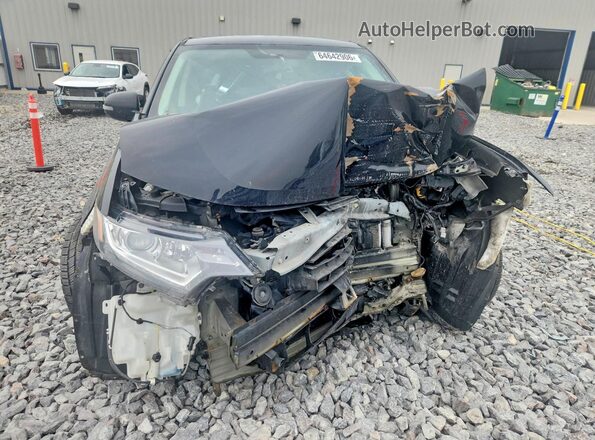 JA4AZ3A38JZ024784 2018 MITSUBISHI OUTLANDER Black Widok z przodu