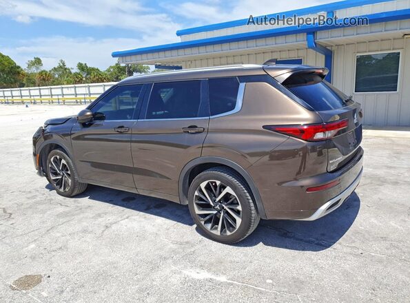 JA4J3VA86NZ079779 2022 MITSUBISHI OUTLANDER Коричневый Задняя левая четверть
