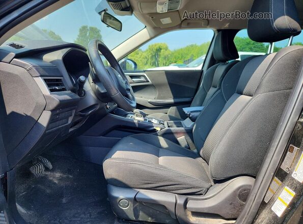 JA4J4TA89PZ021718 2023 MITSUBISHI OUTLANDER Black Սալոնի դիմացի տեսք