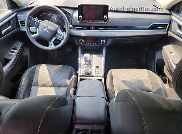JA4J4TA89PZ021718 2023 MITSUBISHI OUTLANDER Black Առջևի վահանակի տեսք