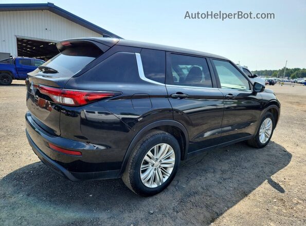 JA4J4TA89PZ021718 2023 MITSUBISHI OUTLANDER Black Հետևի աջ
