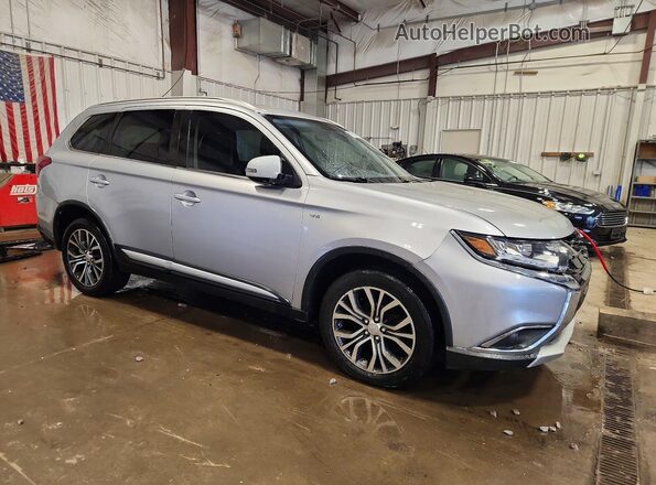 JA4JZ4AX4HZ008388 2017 MITSUBISHI OUTLANDER Silver Delantero derecho