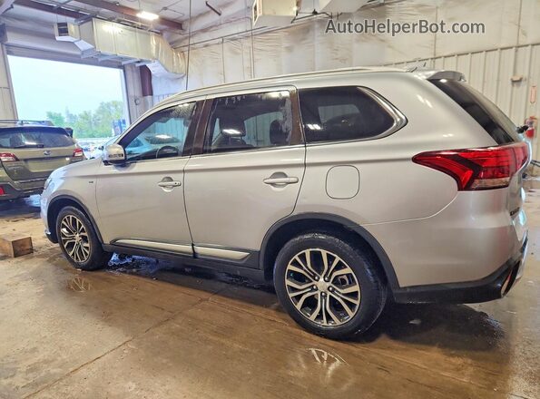 JA4JZ4AX4HZ008388 2017 MITSUBISHI OUTLANDER Silver Trasero izquierdo
