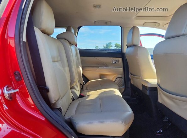 JA4JZ4AX6HZ003354 2017 MITSUBISHI OUTLANDER Red უკანა სალონის ხედი