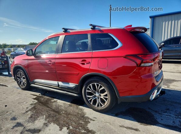 JA4JZ4AX6HZ003354 2017 MITSUBISHI OUTLANDER Red უკანა მარცხენა