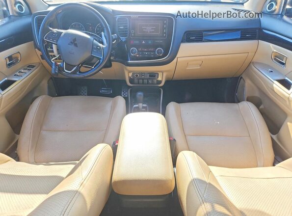 JA4JZ4AX6HZ003354 2017 MITSUBISHI OUTLANDER Red წინა პანელის ხედი