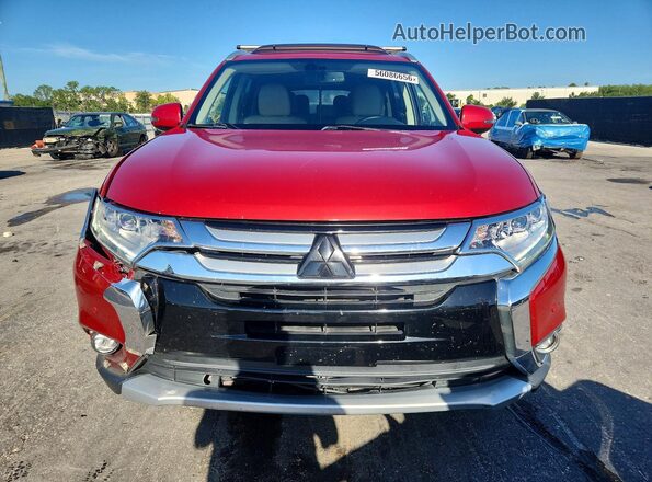 JA4JZ4AX6HZ003354 2017 MITSUBISHI OUTLANDER Red წინა ხედი