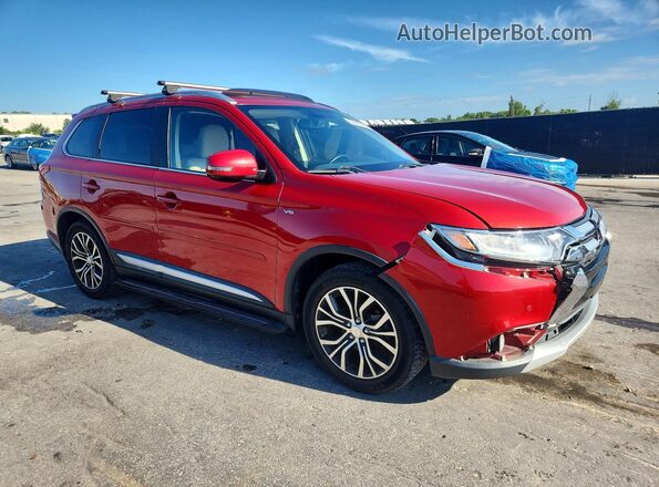 JA4JZ4AX6HZ003354 2017 MITSUBISHI OUTLANDER Red წინა მარჯვენა