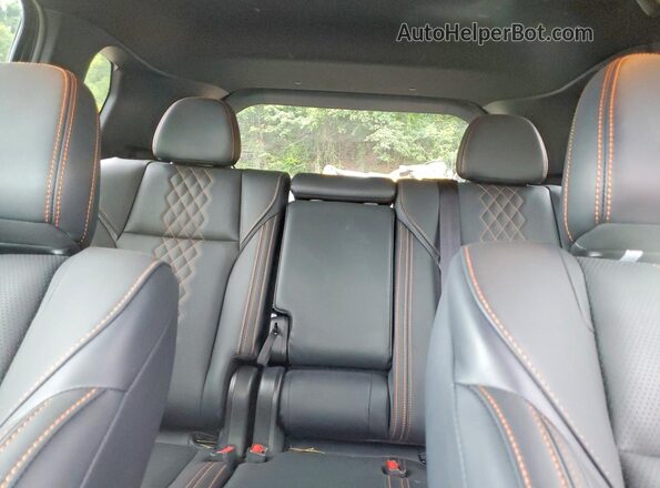 JA4T5WA99SZ042299 2025 MITSUBISHI OUTLANDER Black უკანა სავარძლების ხედი