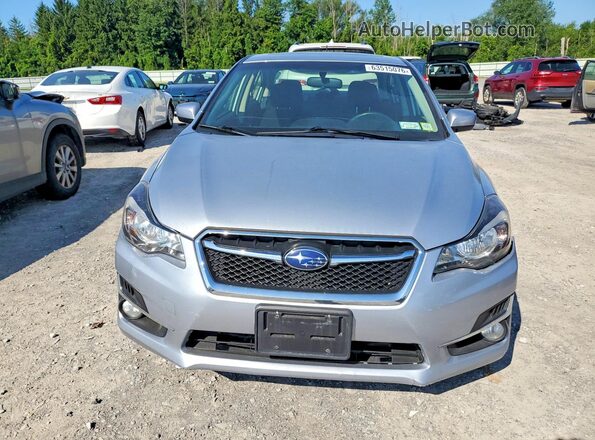 JF1GJAF64GH017057 2016 SUBARU IMPREZA Silver Вид спереду