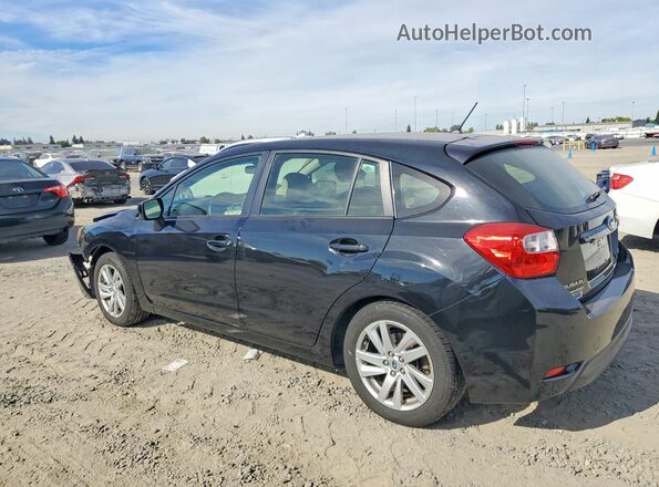 JF1GPAB62G8288512 2016 SUBARU IMPREZA Black Задня ліва чверть