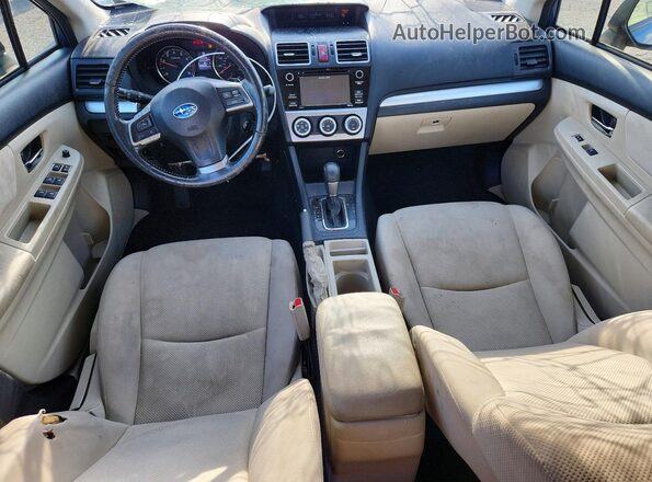 JF1GPAP62GH303101 2016 SUBARU IMPREZA Blue Առջևի վահանակի տեսք