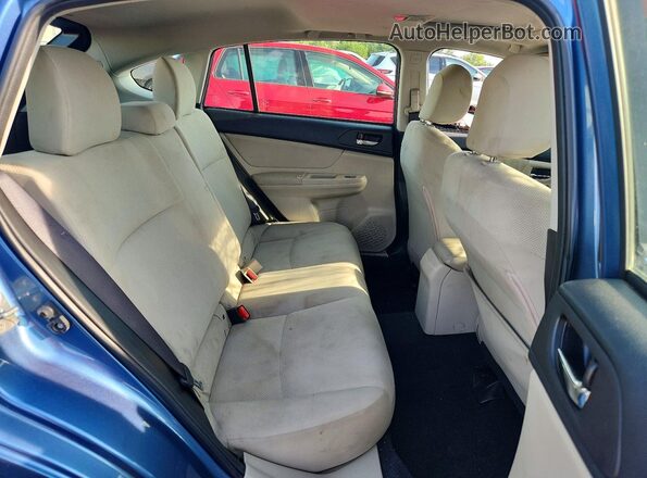 JF1GPAP62GH303101 2016 SUBARU IMPREZA Blue Հետևի նստատեղերի տեսք