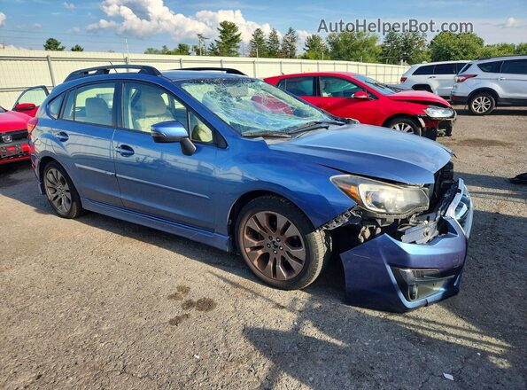 JF1GPAP62GH303101 2016 SUBARU IMPREZA Blue Առջևի աջ