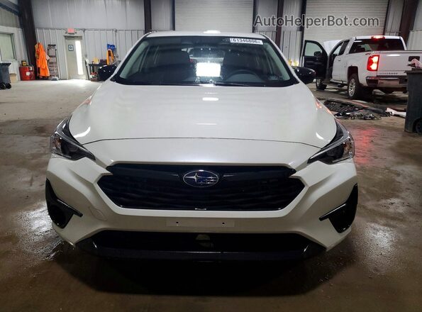 JF1GUABC0S8327864 2025 SUBARU IMPREZA White Вид спереду