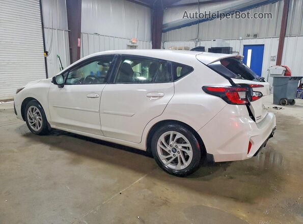 JF1GUABC0S8327864 2025 SUBARU IMPREZA White Задня ліва чверть